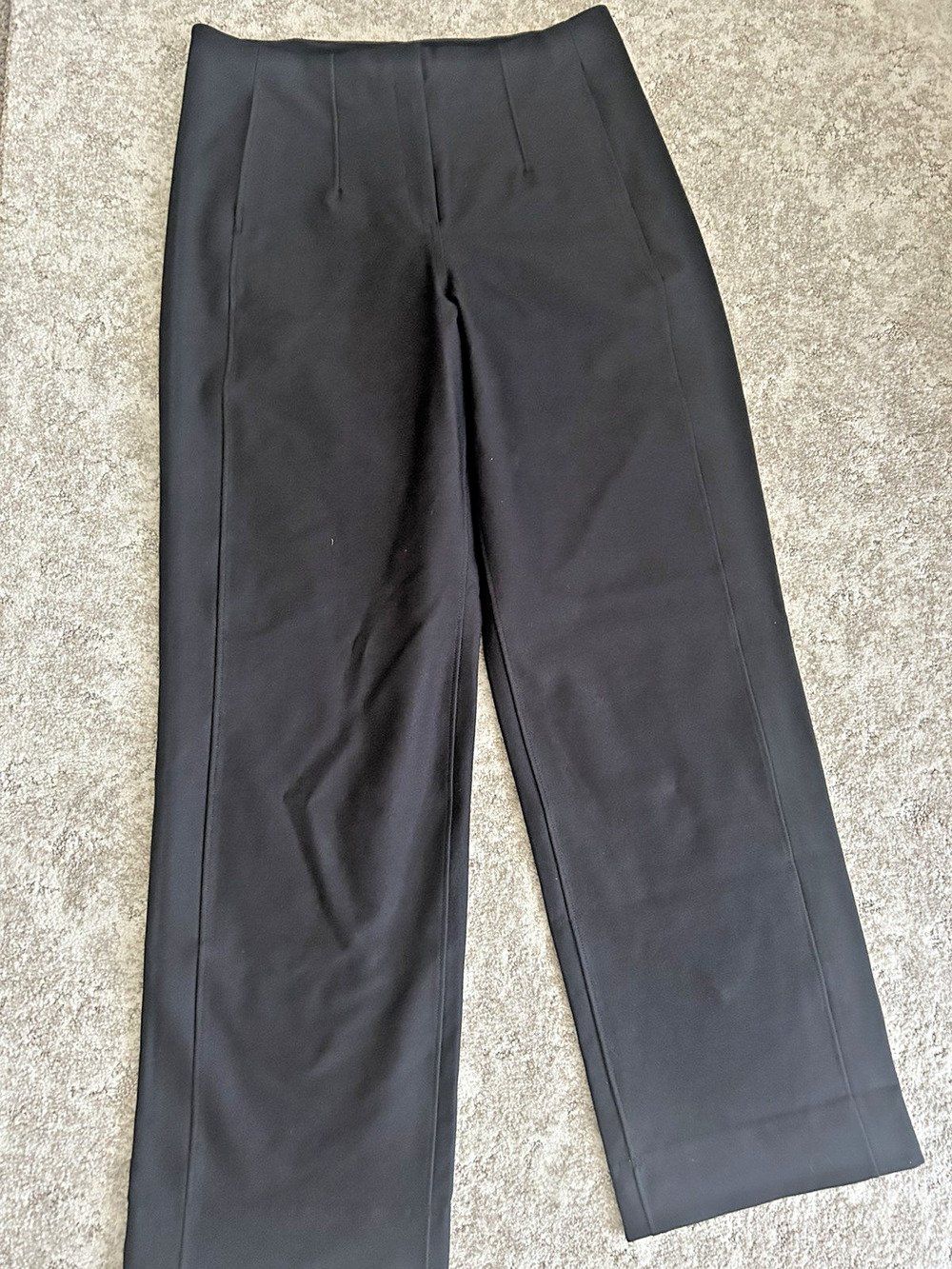 Lululemon Utilitech Relaxed-Fit Mid-Rise Trouser Black Sz 10 Wide Leg Pant